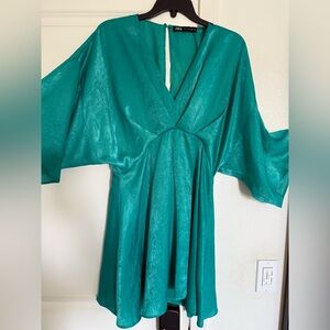 Zara Teal Midi Dress